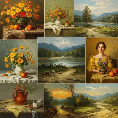 be/8b/painting-collection-created-by-many-different-oil-painting-techniques.webp
