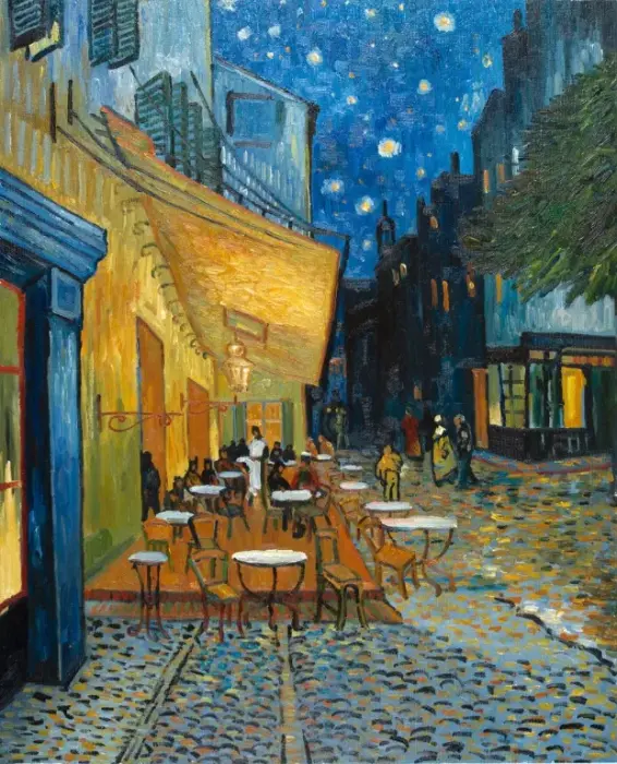 cafe terrace reproduction