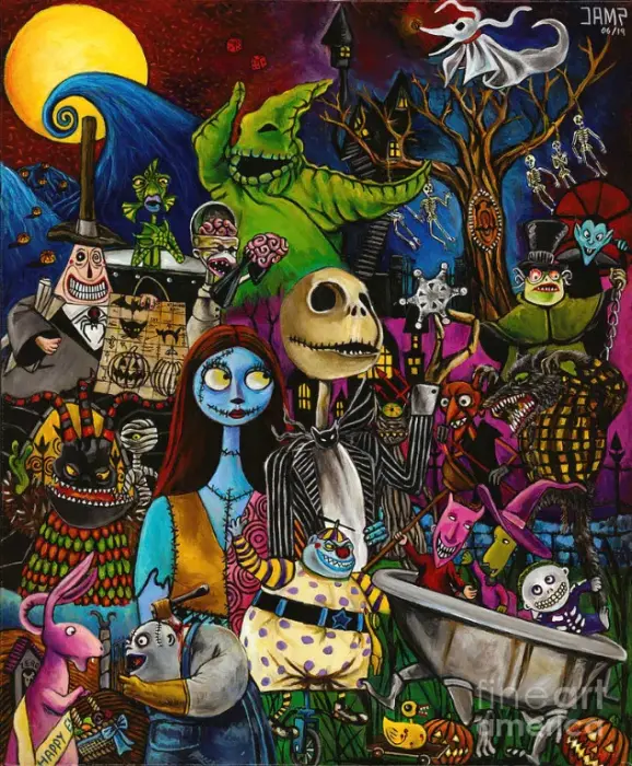 nightmare before christmas jose antonio mendez