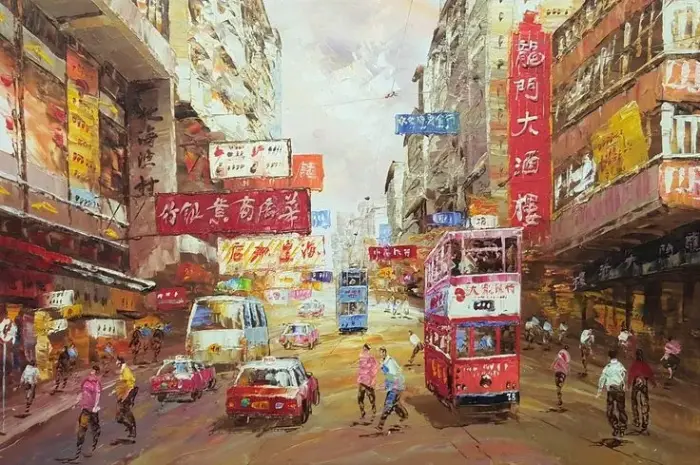 Оbusy китайская улица