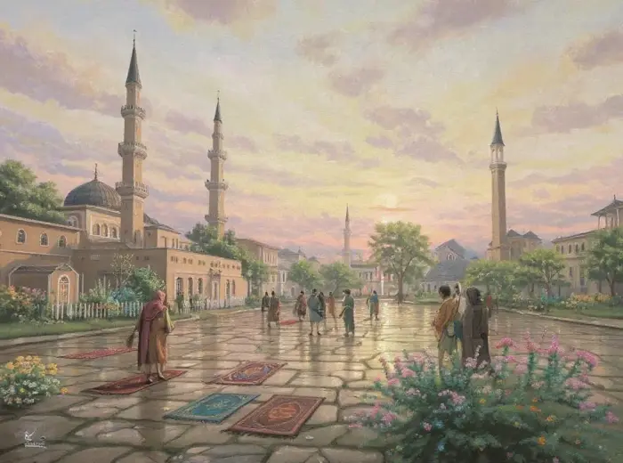 صلوات المساء في القاهرة – أصداء من المساجد