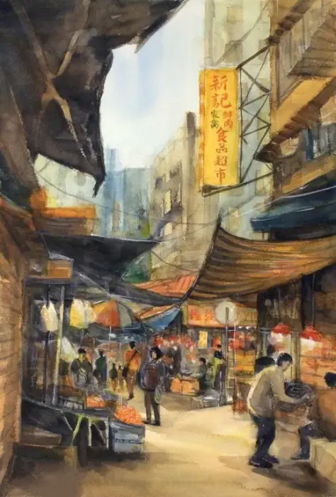 مطعم صيني مزدحم