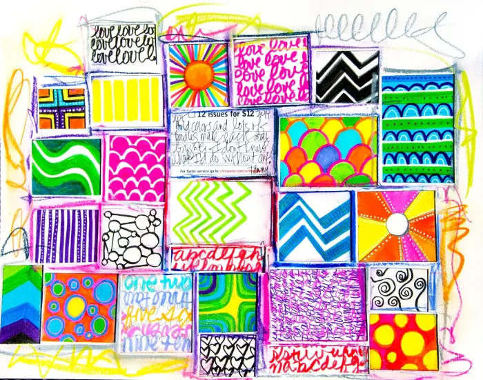 things you should to to add patterns in art head