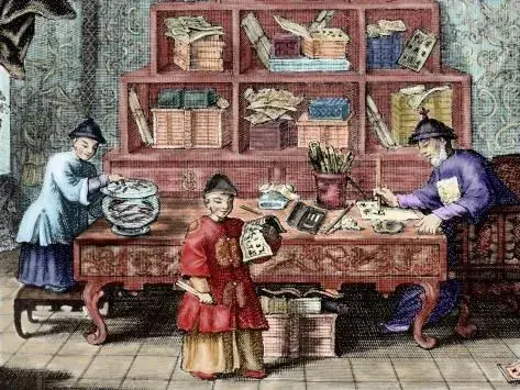 فصل دراسي صيني تقليدي