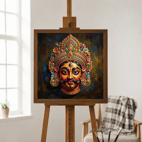 Маска танца чхау