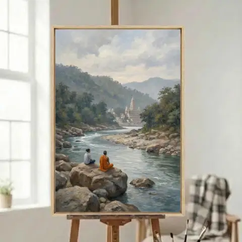 Wild Ganges River Scene 2 Api Batch