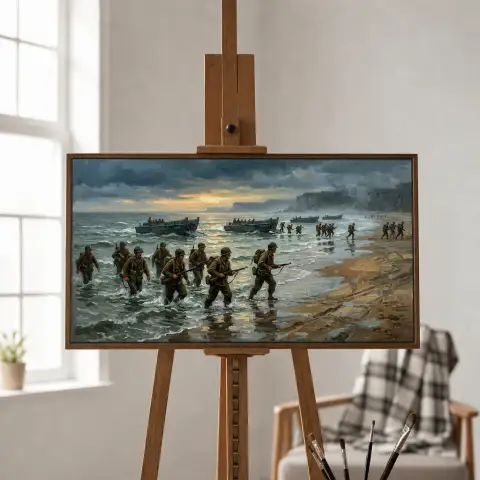 D-Day ノルマンディー上陸作戦 夜明け