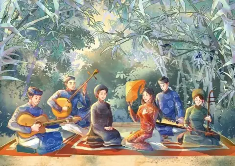 베트남 전통 음악 - 대나무 숲