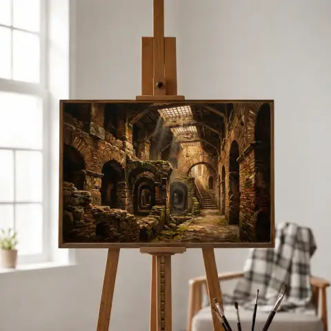Подземелье Колизея, Рим, Италия
