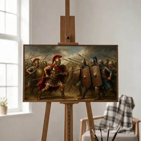 ギリシャ軍対ペルシャ軍