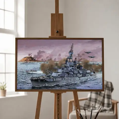 USS 인디애나 전함 제2차 세계대전