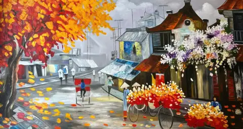 الخريف في قرى هانوي