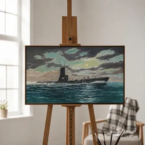 第二次世界大戦 潜水艦408 月光の海