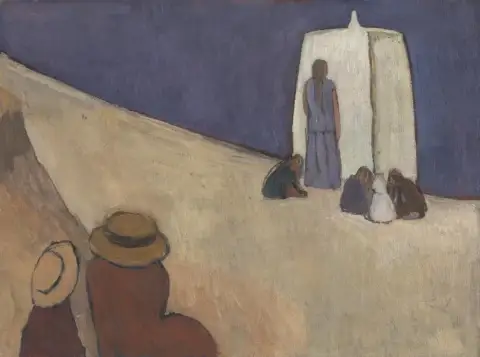 Studland Beach van Vanessa Bell