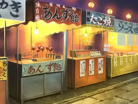 日本の屋台料理