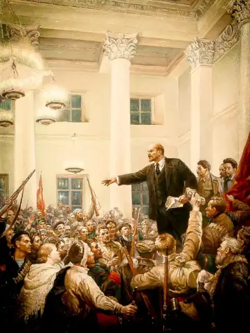 مشهد تجمّع ثوري تاريخي