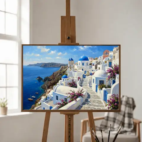 ギリシャ、サントリーニ島