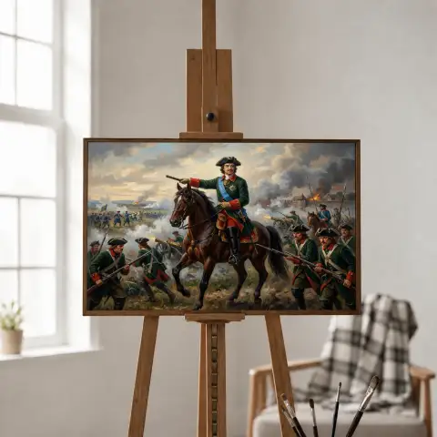 Петр Великий на войне