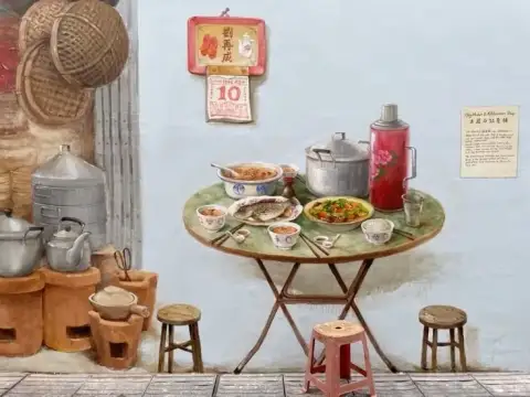 طعم الطعام الصيني المنزلي