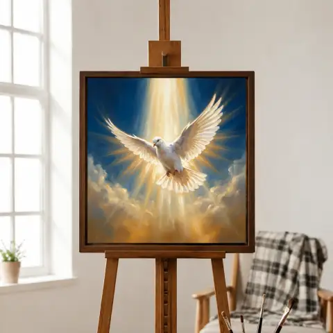 حمامة السلام الهابطة