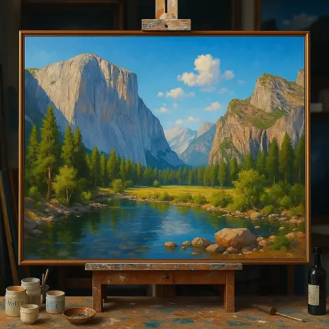Yosemite Valley with El Capitan