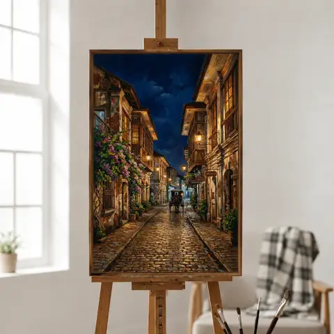 فيغان شارع كالي كريسالوجو ليلاً