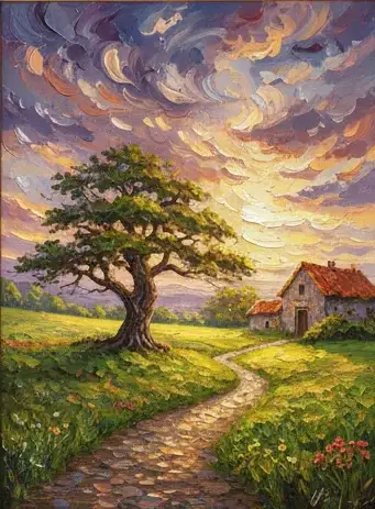 석양의 별장