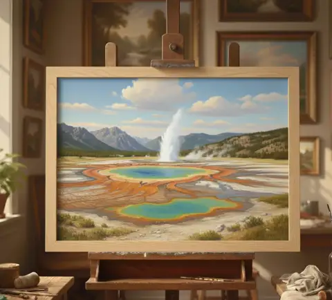 Yellowstone Geyser