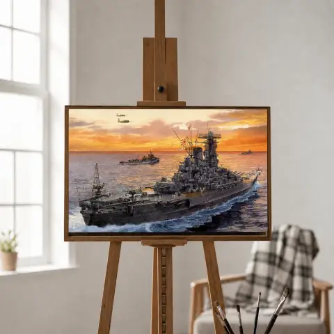 大日本帝国戦艦 夕日