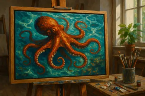 タコの海洋生物