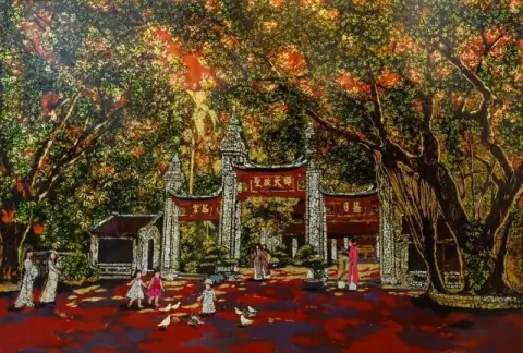 静かな寺院、平穏な隠れ家